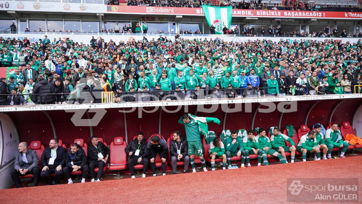 ANKARA DEMİRSPOR - BURSASPOR MAÇ FOTOĞRAFLARI