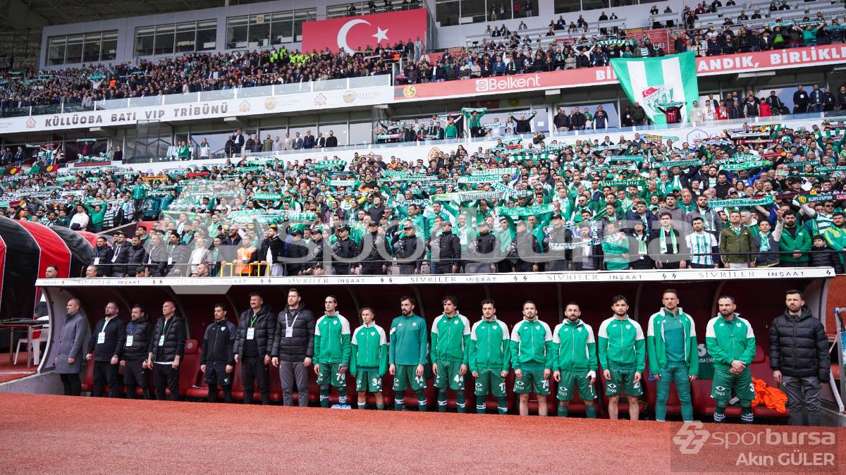 ANKARA DEMİRSPOR - BURSASPOR MAÇ FOTOĞRAFLARI