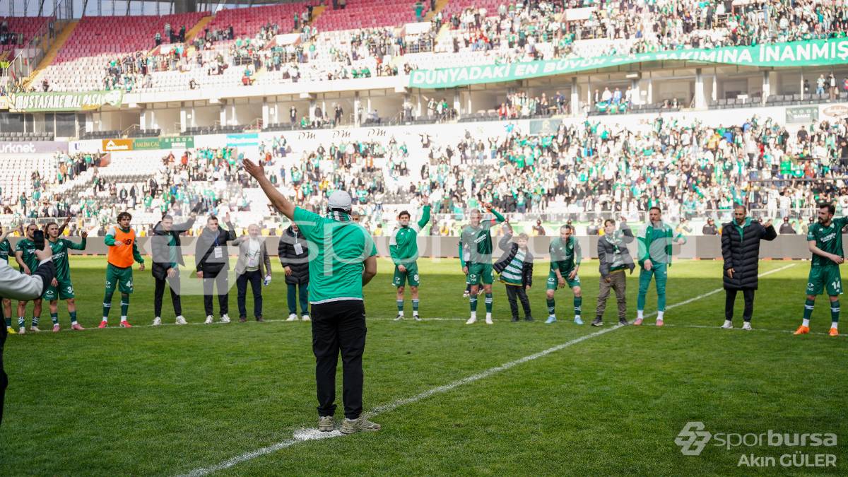 ANKARA DEMİRSPOR - BURSASPOR MAÇ FOTOĞRAFLARI