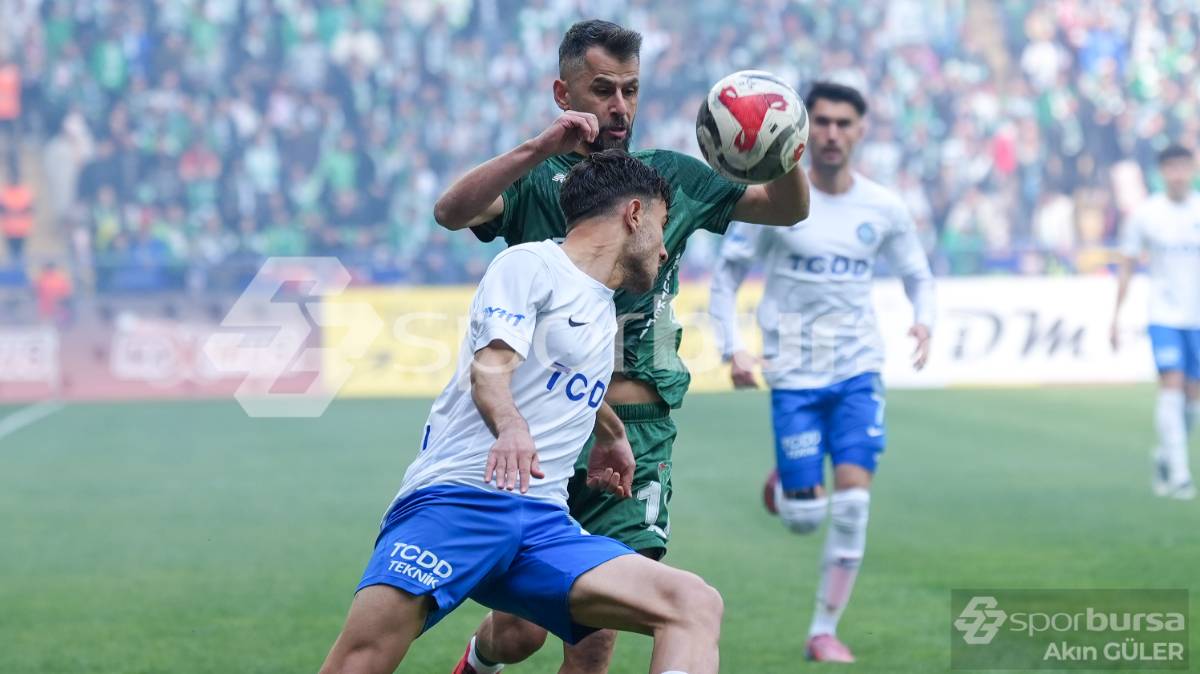 ANKARA DEMİRSPOR - BURSASPOR MAÇ FOTOĞRAFLARI