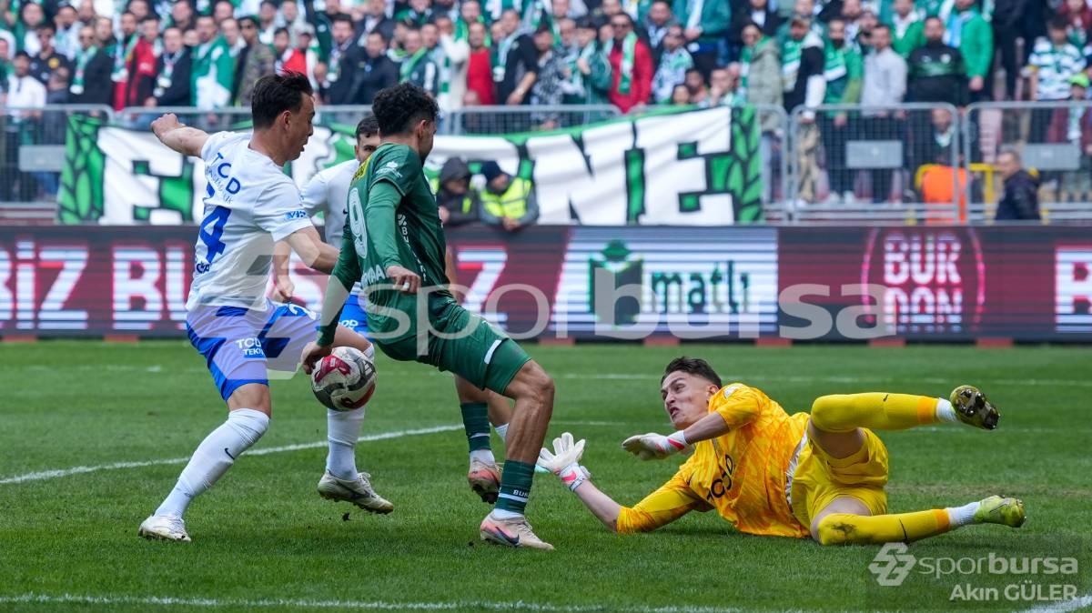 ANKARA DEMİRSPOR - BURSASPOR MAÇ FOTOĞRAFLARI