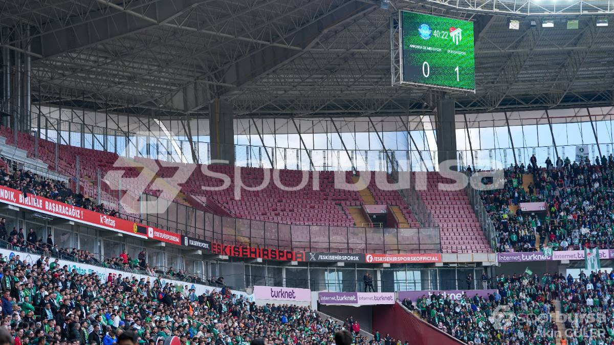 ANKARA DEMİRSPOR - BURSASPOR MAÇ FOTOĞRAFLARI