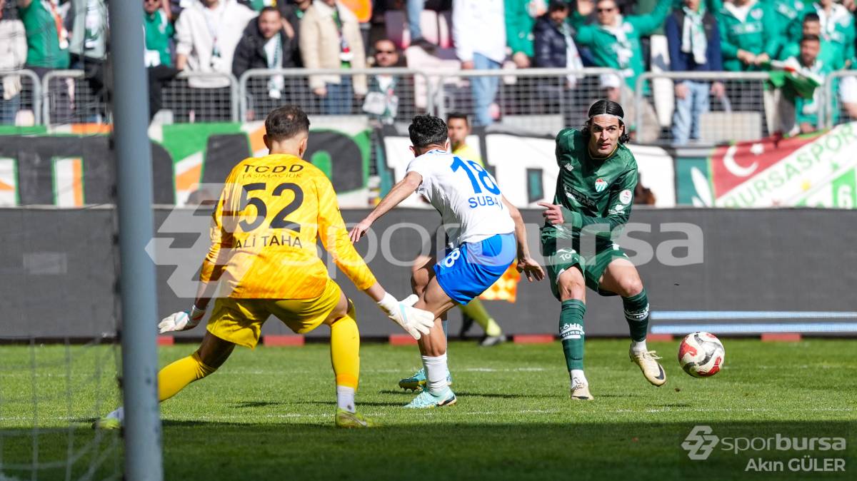 ANKARA DEMİRSPOR - BURSASPOR MAÇ FOTOĞRAFLARI