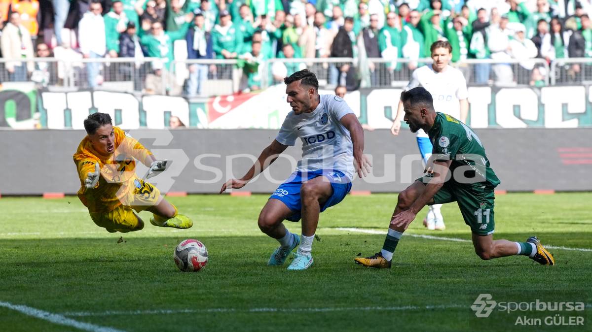 ANKARA DEMİRSPOR - BURSASPOR MAÇ FOTOĞRAFLARI