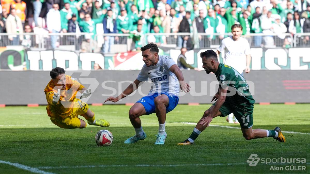 ANKARA DEMİRSPOR - BURSASPOR MAÇ FOTOĞRAFLARI
