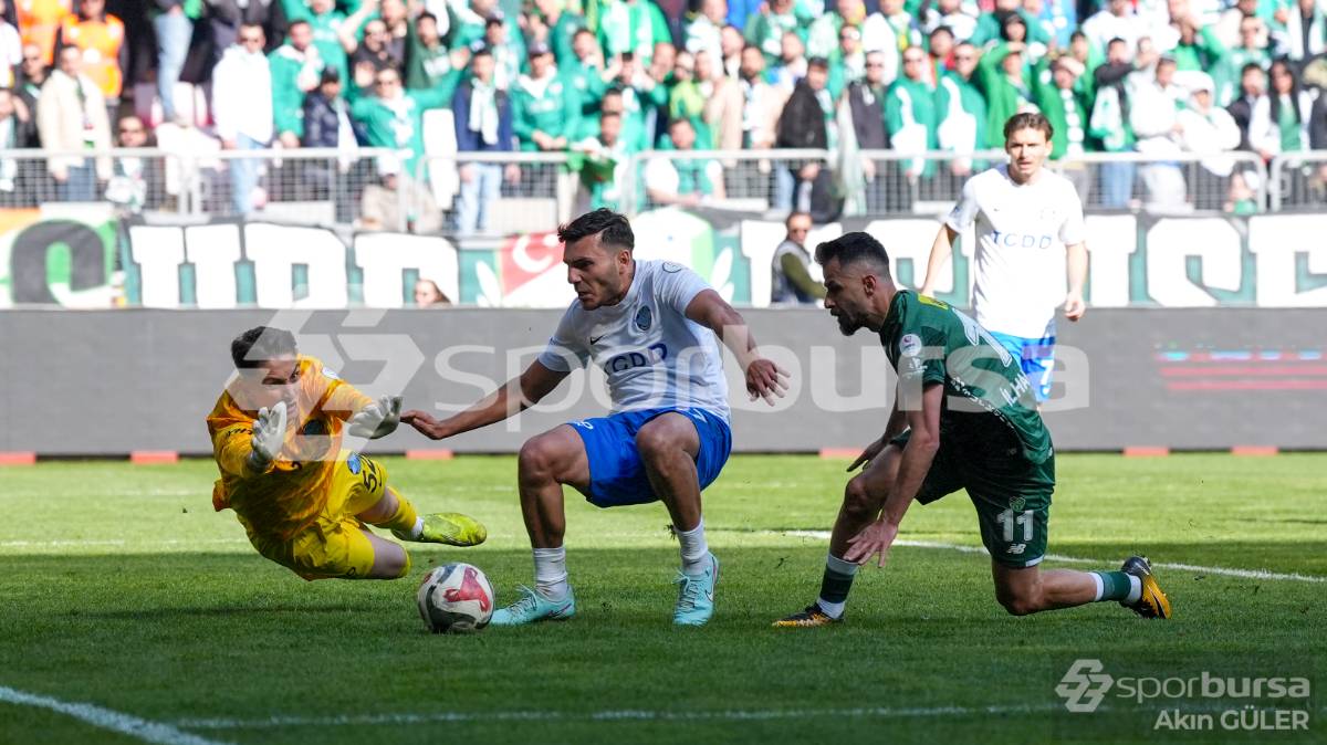 ANKARA DEMİRSPOR - BURSASPOR MAÇ FOTOĞRAFLARI