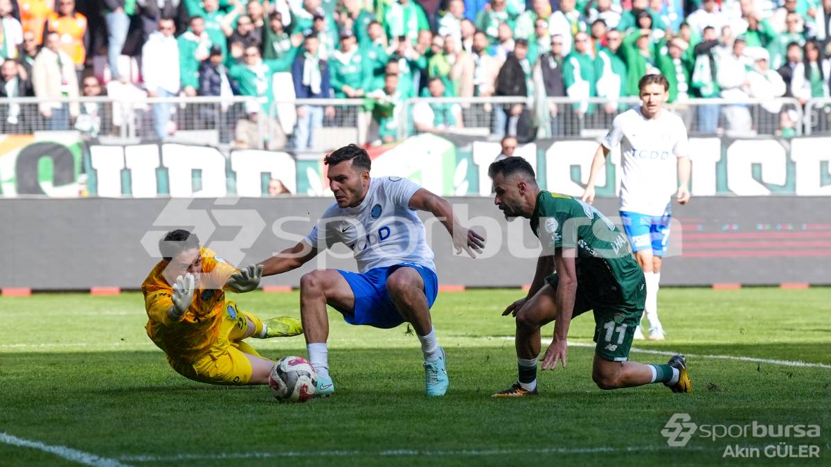 ANKARA DEMİRSPOR - BURSASPOR MAÇ FOTOĞRAFLARI