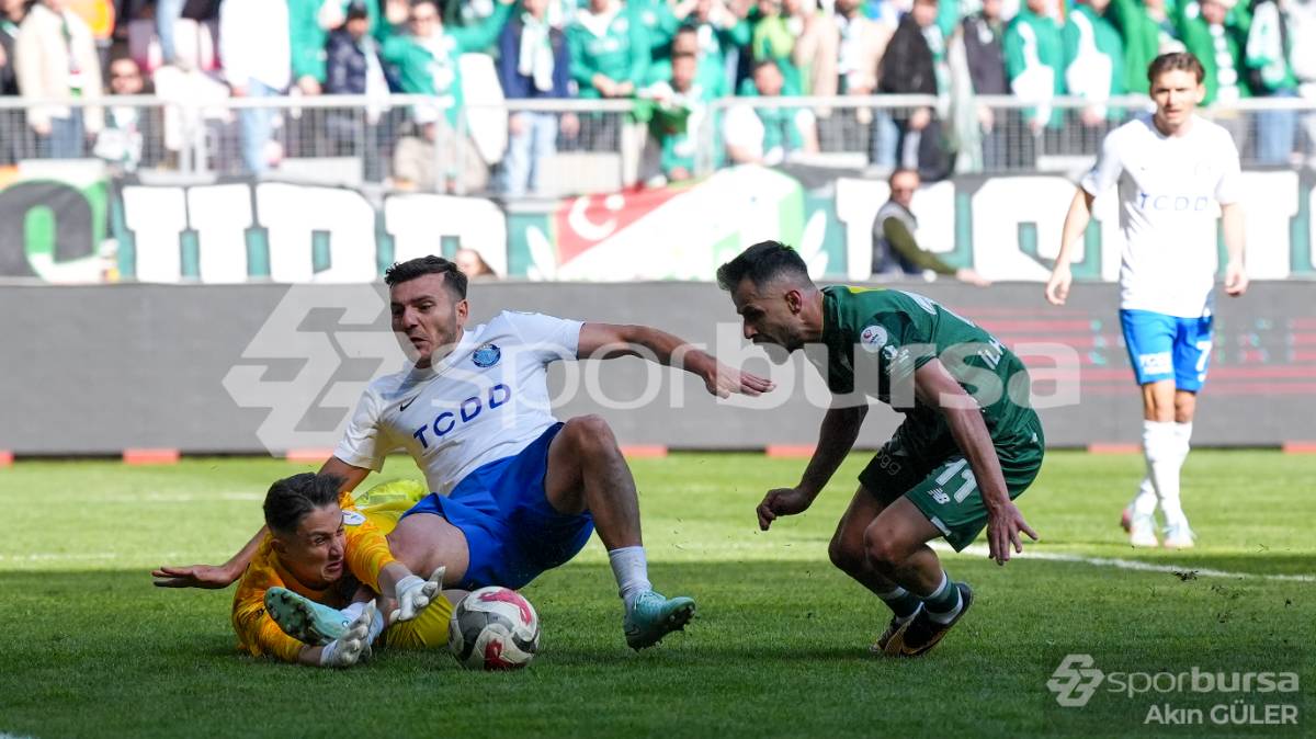 ANKARA DEMİRSPOR - BURSASPOR MAÇ FOTOĞRAFLARI