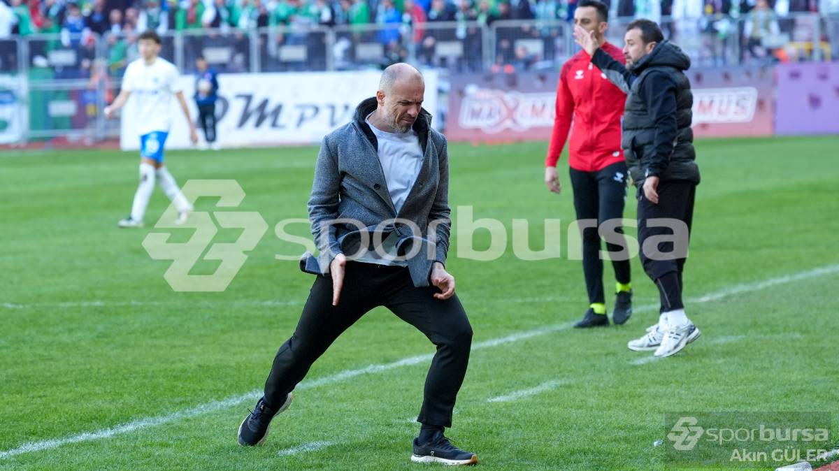 ANKARA DEMİRSPOR - BURSASPOR MAÇ FOTOĞRAFLARI