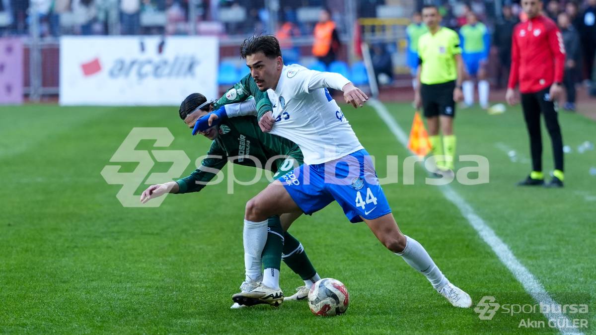 ANKARA DEMİRSPOR - BURSASPOR MAÇ FOTOĞRAFLARI