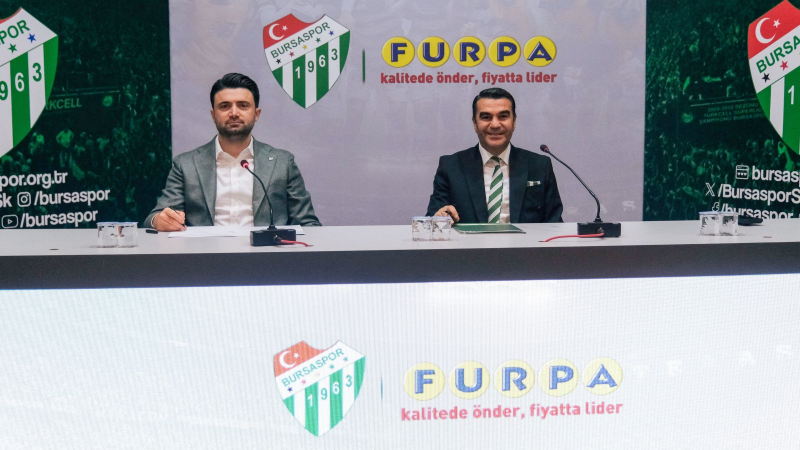 Furpa’dan 2 istasyon sponsorluğuyla Bursaspor'a destek!