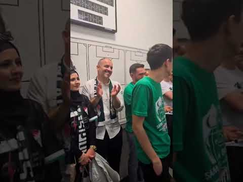 Mustafa Er ve furbolcular doyasıya eğlendi! #sporbursatr #bursaspor