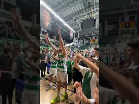 PotanınnTimsahları galibiyeti tribünlerle birlikte kutladı! #sporbursatr #bursaspor