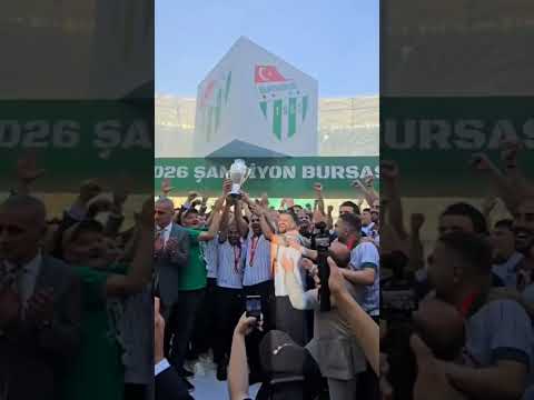 Şampiyon Bursaspor! 📢🐊 #sporbursatr #bursaspor