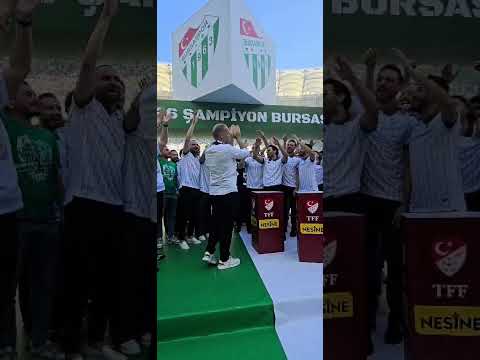 Şampiyon yap bizi Mustafa Hoca! #sporbursatr #bursaspor