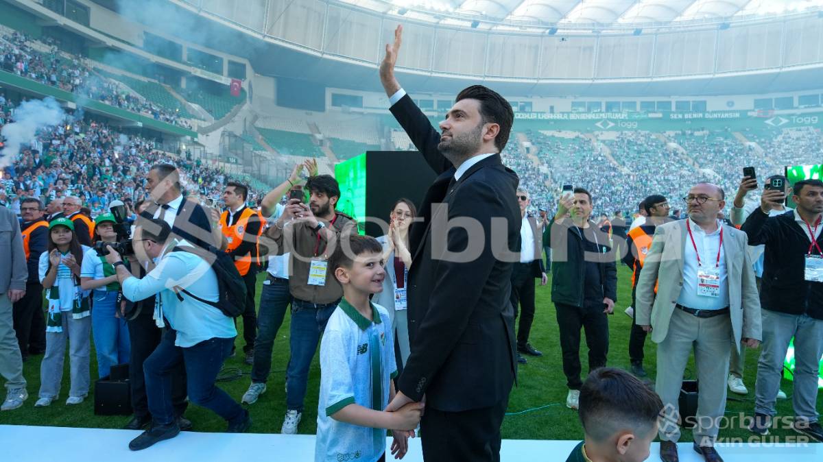 BURSASPOR ŞAMPİYONLUK KUTLAMASI FOTOĞRAFLARI