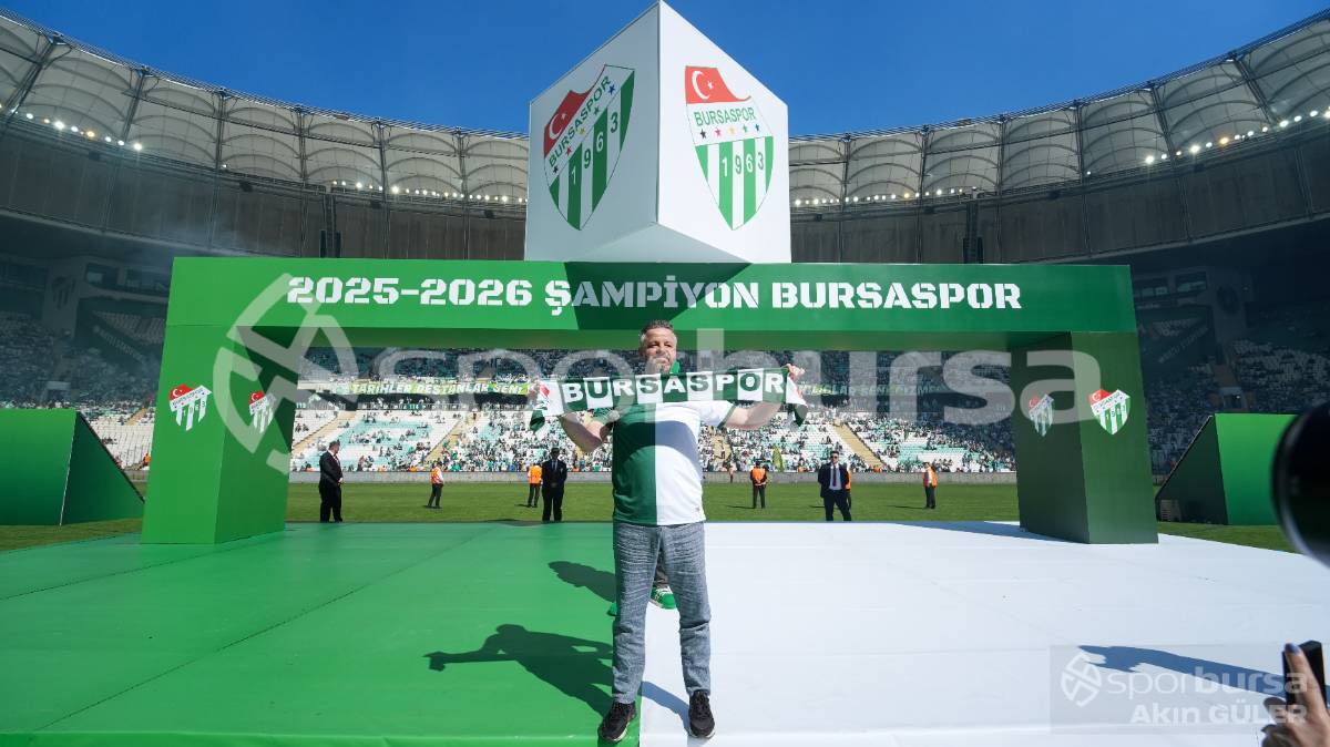 BURSASPOR ŞAMPİYONLUK KUTLAMASI FOTOĞRAFLARI