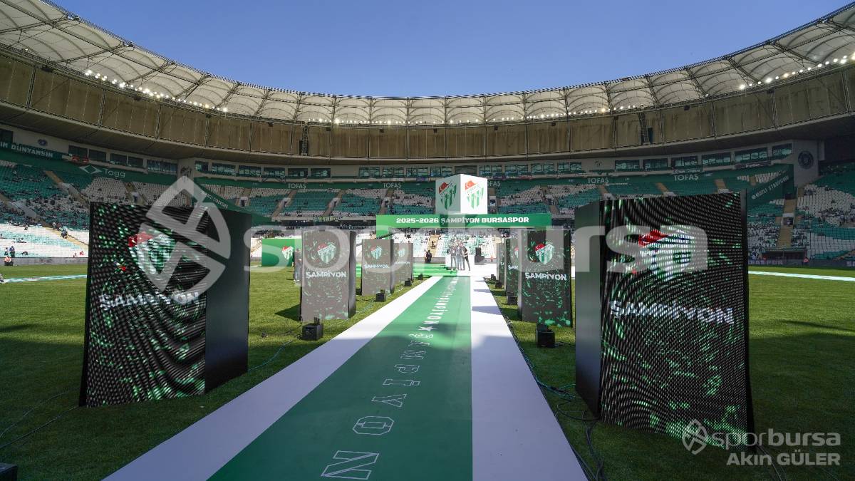BURSASPOR ŞAMPİYONLUK KUTLAMASI FOTOĞRAFLARI