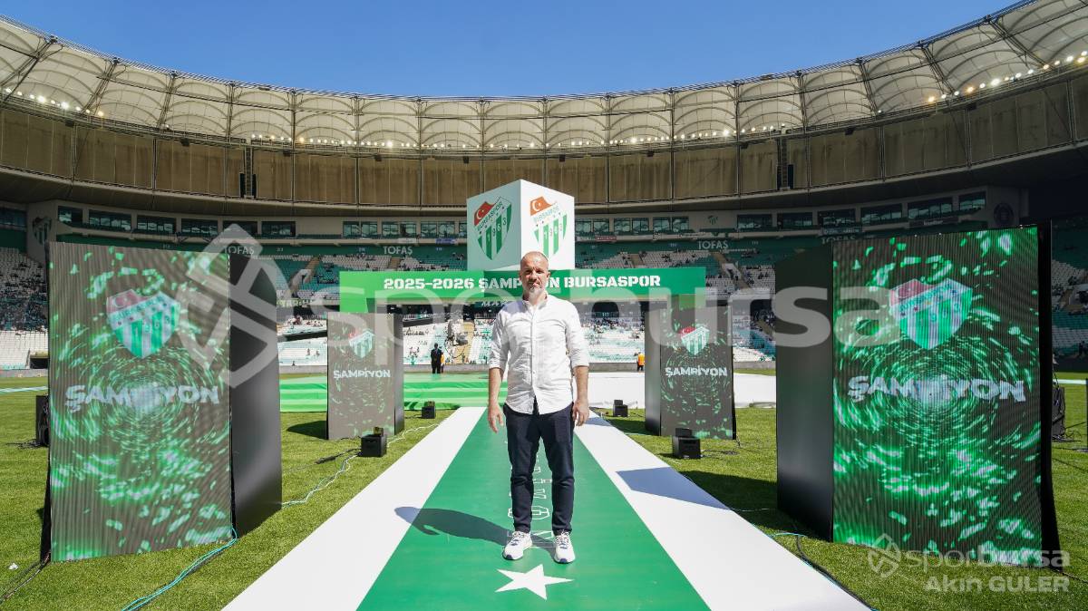 BURSASPOR ŞAMPİYONLUK KUTLAMASI FOTOĞRAFLARI