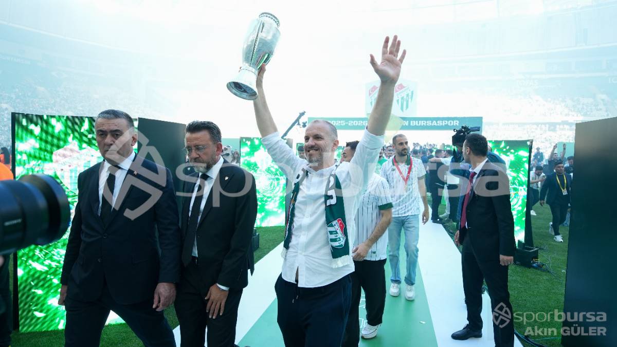 BURSASPOR ŞAMPİYONLUK KUTLAMASI FOTOĞRAFLARI