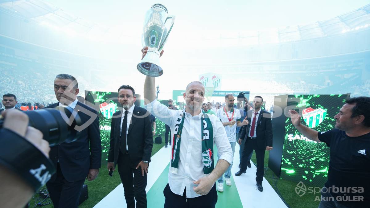BURSASPOR ŞAMPİYONLUK KUTLAMASI FOTOĞRAFLARI