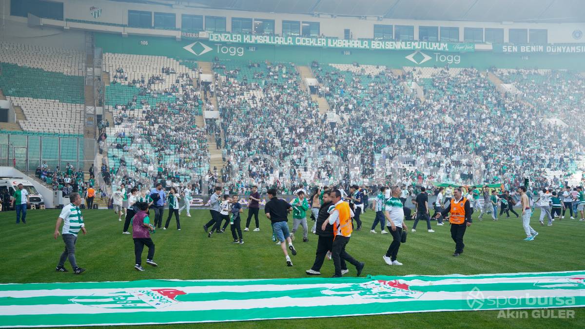 BURSASPOR ŞAMPİYONLUK KUTLAMASI FOTOĞRAFLARI