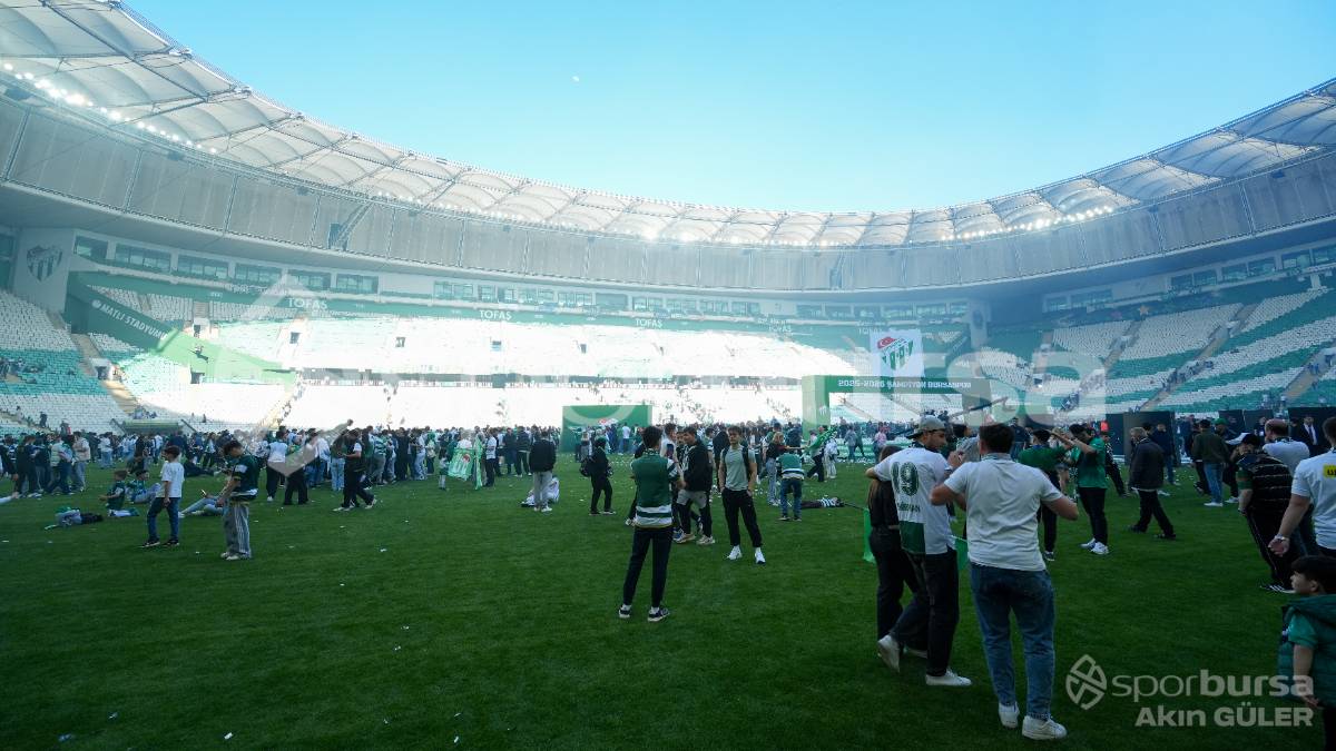 BURSASPOR ŞAMPİYONLUK KUTLAMASI FOTOĞRAFLARI