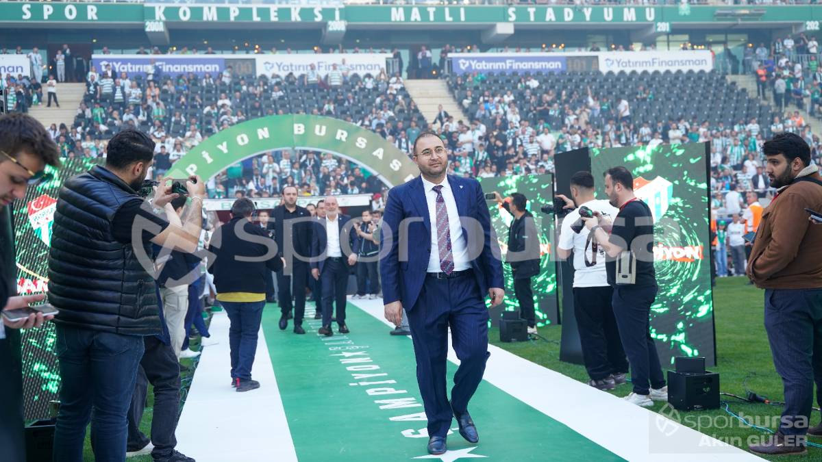 BURSASPOR ŞAMPİYONLUK KUTLAMASI FOTOĞRAFLARI