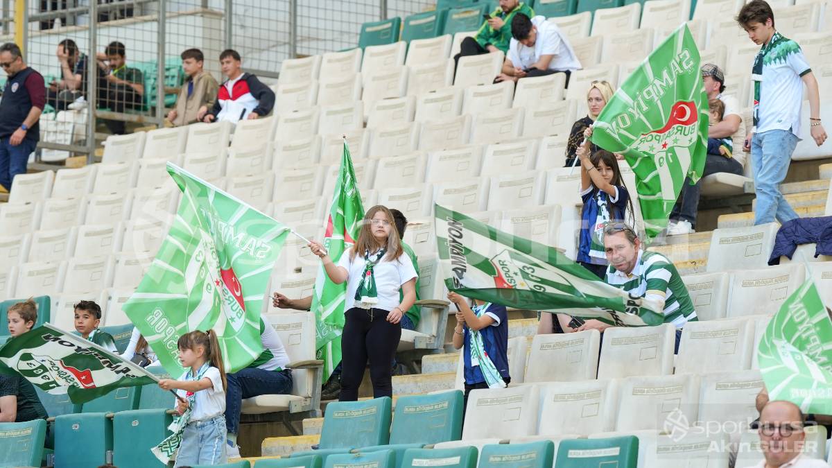BURSASPOR ŞAMPİYONLUK KUTLAMASI FOTOĞRAFLARI