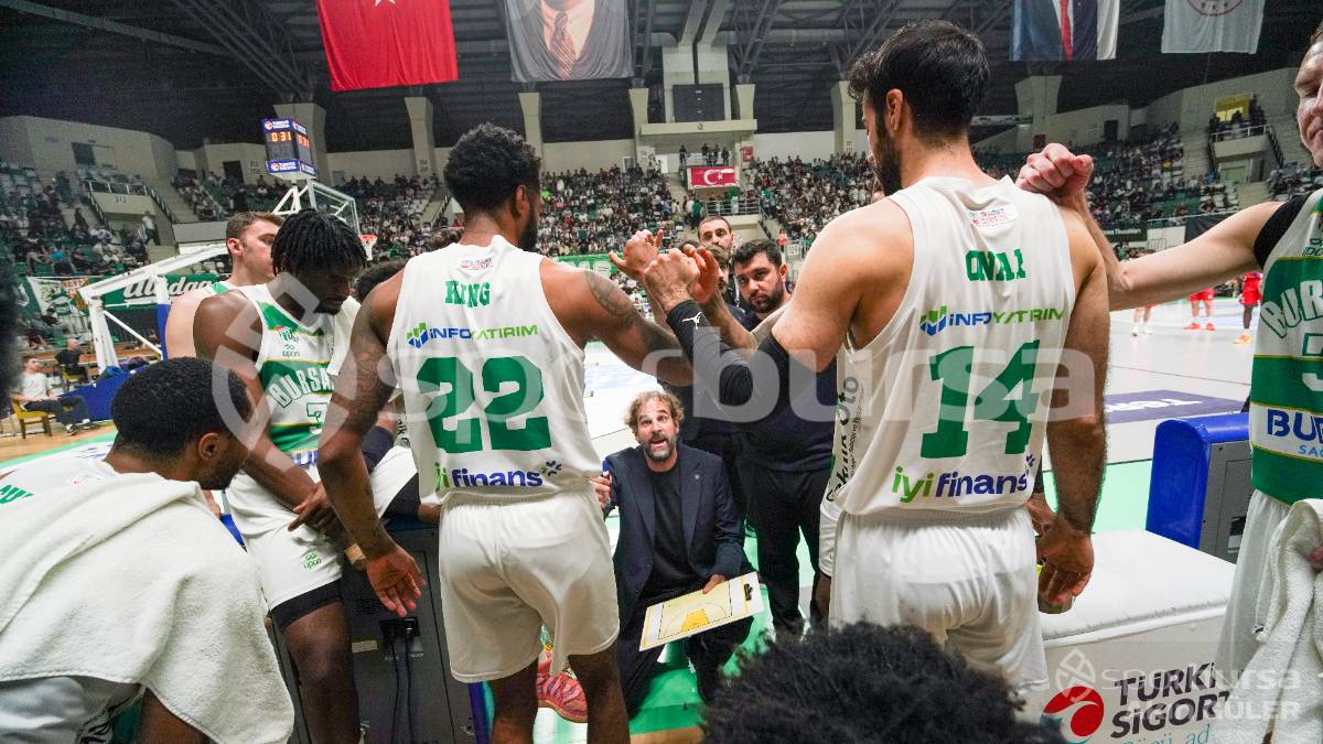 BURSASPOR - ONVO BÜYÜKÇEKMECE BASKETBOL MAÇI FOTOĞRAFLARI