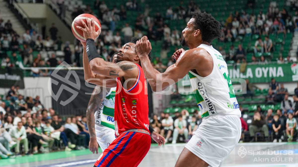 BURSASPOR - ONVO BÜYÜKÇEKMECE BASKETBOL MAÇI FOTOĞRAFLARI