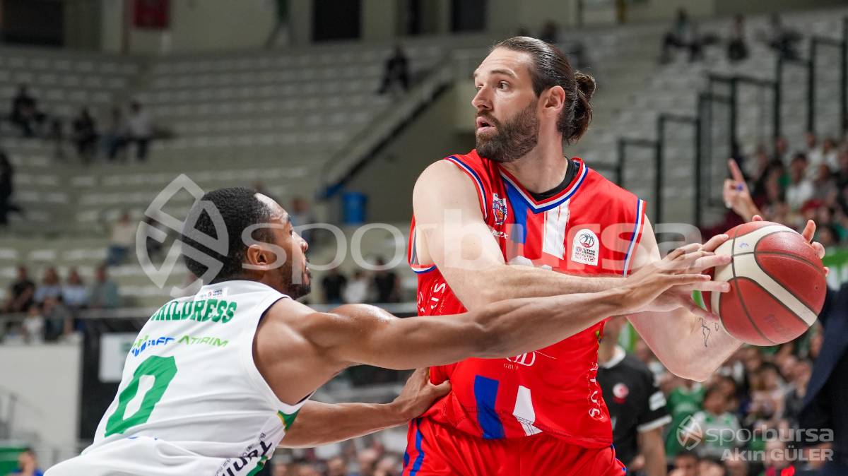 BURSASPOR - ONVO BÜYÜKÇEKMECE BASKETBOL MAÇI FOTOĞRAFLARI