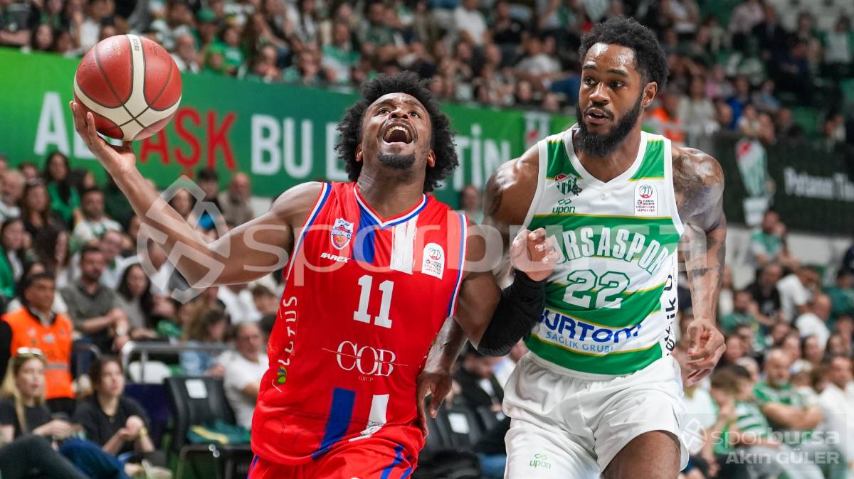 BURSASPOR - ONVO BÜYÜKÇEKMECE BASKETBOL MAÇI FOTOĞRAFLARI