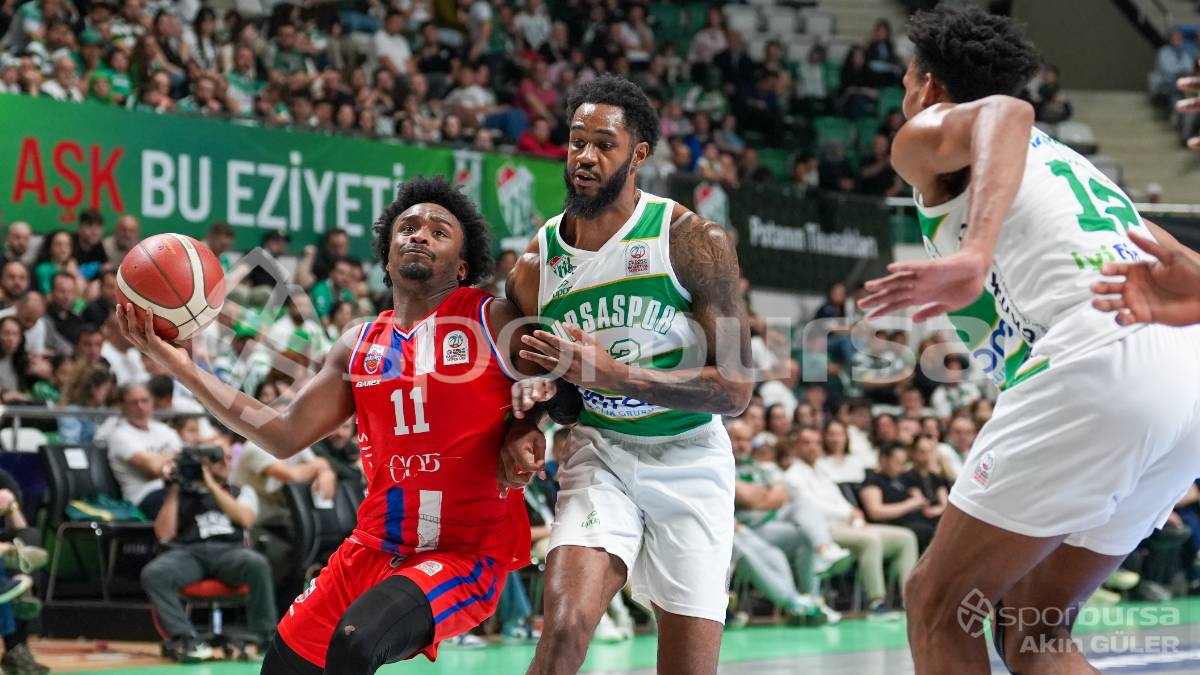 BURSASPOR - ONVO BÜYÜKÇEKMECE BASKETBOL MAÇI FOTOĞRAFLARI