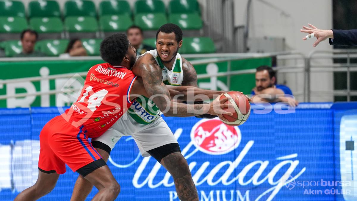 BURSASPOR - ONVO BÜYÜKÇEKMECE BASKETBOL MAÇI FOTOĞRAFLARI