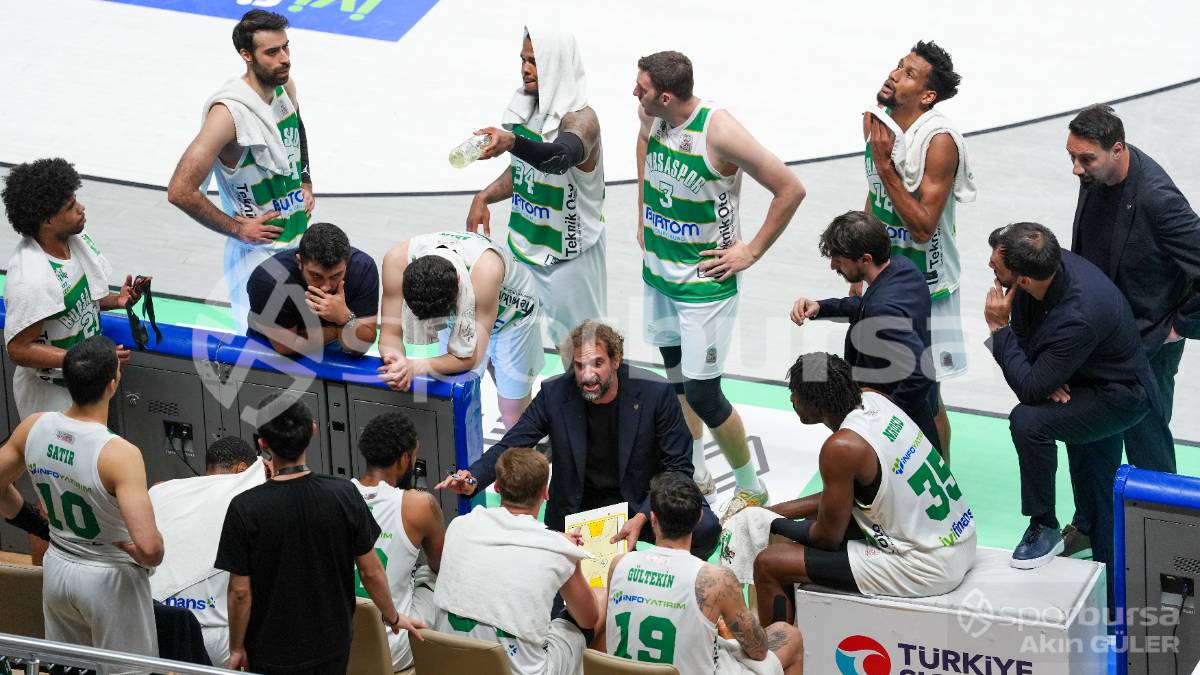 BURSASPOR - ONVO BÜYÜKÇEKMECE BASKETBOL MAÇI FOTOĞRAFLARI