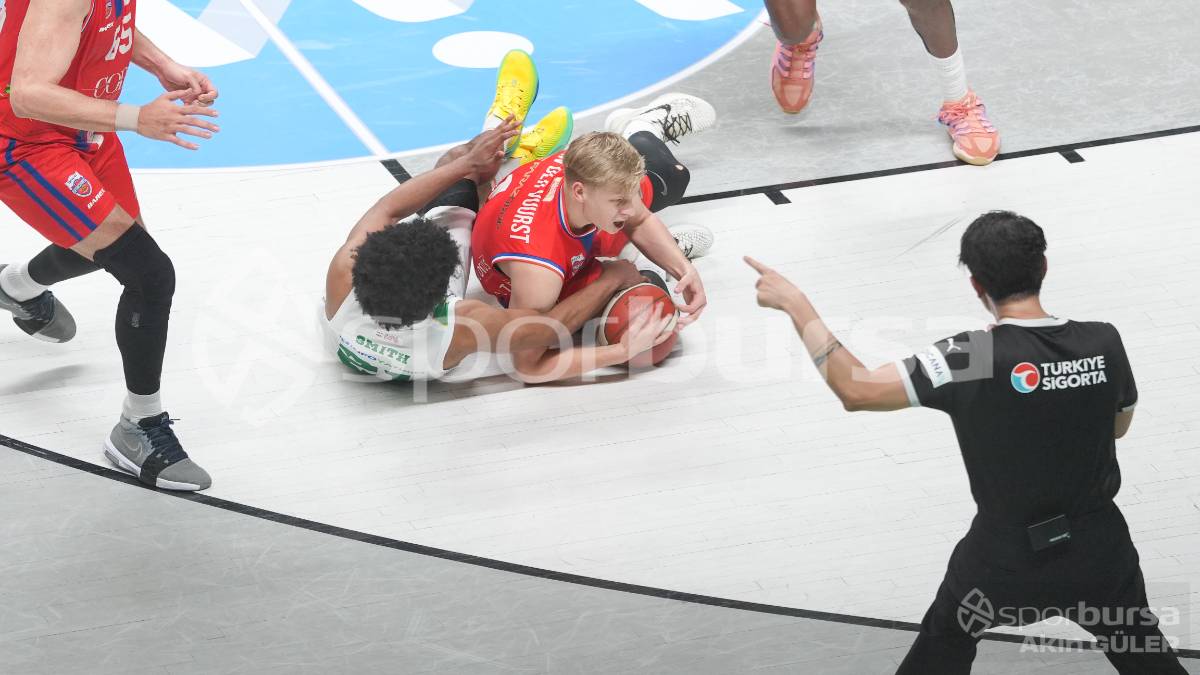 BURSASPOR - ONVO BÜYÜKÇEKMECE BASKETBOL MAÇI FOTOĞRAFLARI