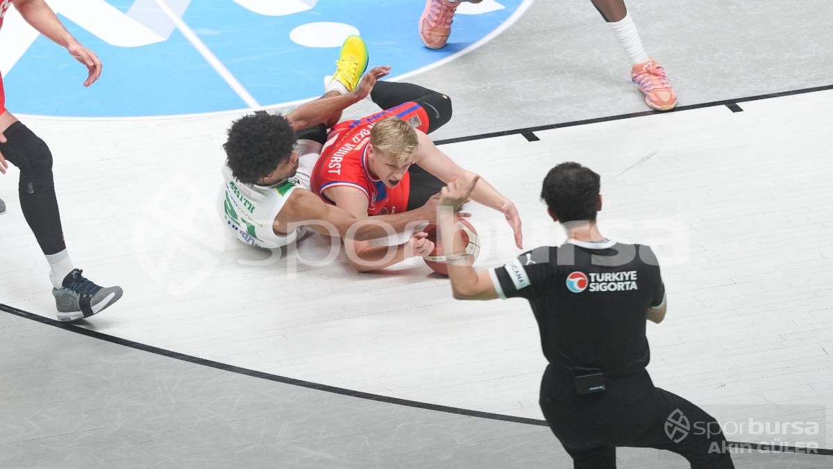 BURSASPOR - ONVO BÜYÜKÇEKMECE BASKETBOL MAÇI FOTOĞRAFLARI