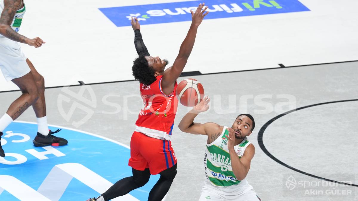 BURSASPOR - ONVO BÜYÜKÇEKMECE BASKETBOL MAÇI FOTOĞRAFLARI