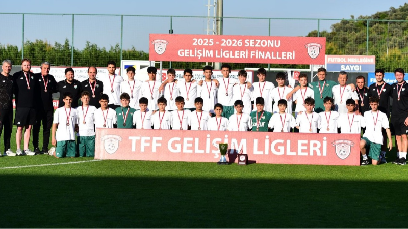 Bursaspor U14 Türkiye üçüncüsü