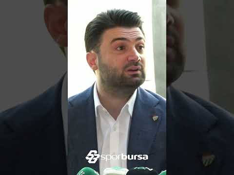 Bursaspor Başkanı Enes Çelik: "Devre arasında yaptığımız transferler olmasaydı..." #sporbursatr