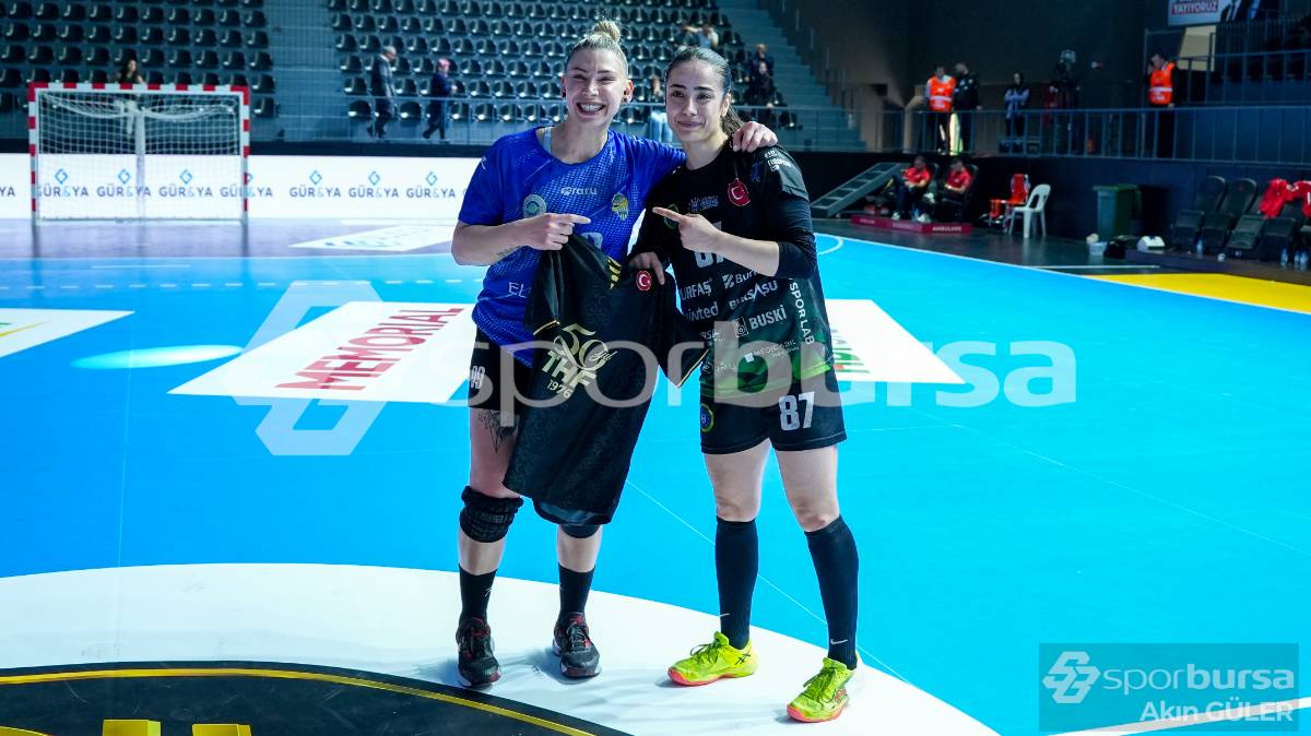 BURSA BÜYÜKŞEHİR BELEDİYESİ - ODUNPAZARI SK HENTBOL MAÇI FOTOĞRAFLARI