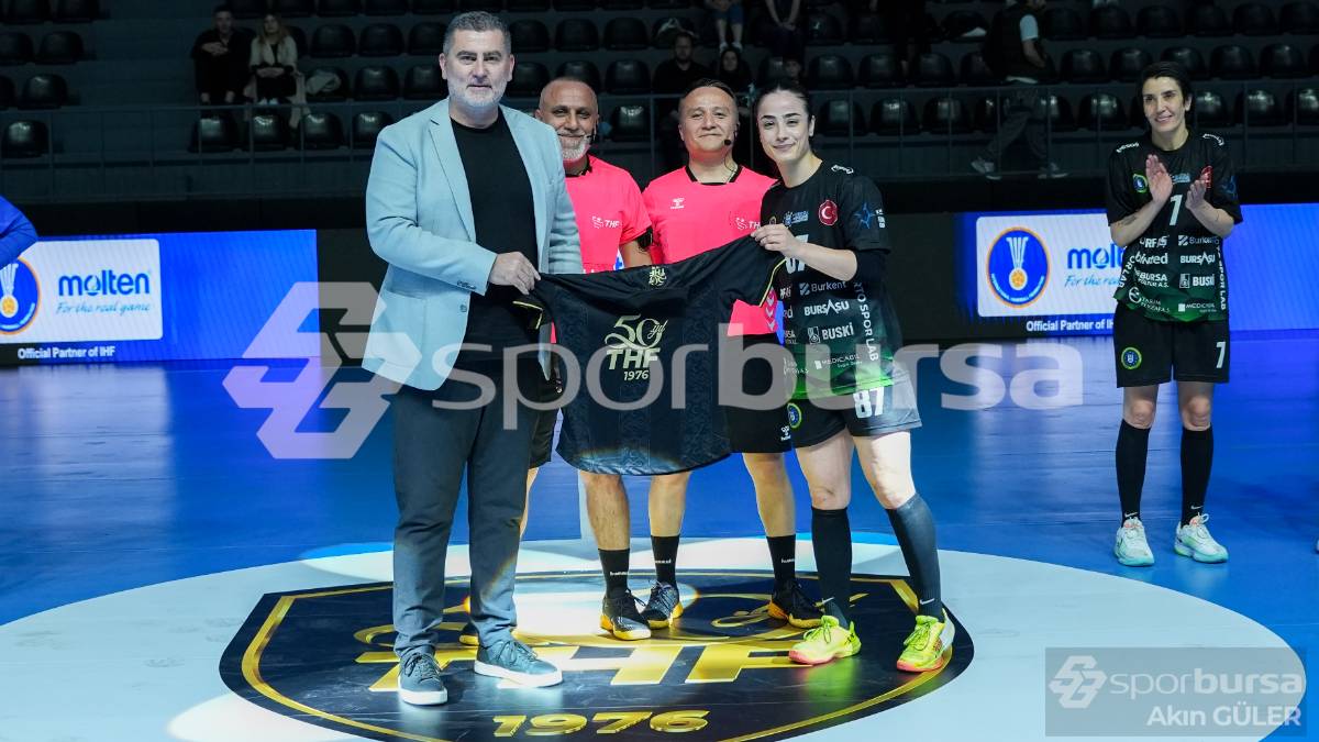 BURSA BÜYÜKŞEHİR BELEDİYESİ - ODUNPAZARI SK HENTBOL MAÇI FOTOĞRAFLARI