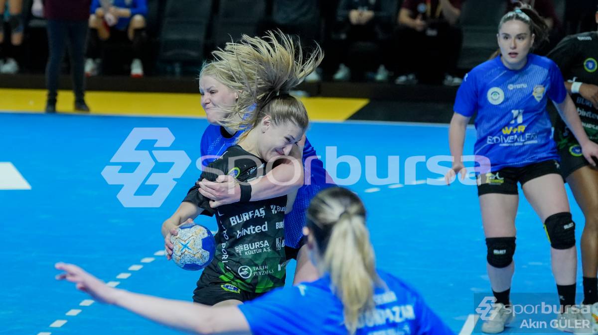 BURSA BÜYÜKŞEHİR BELEDİYESİ - ODUNPAZARI SK HENTBOL MAÇI FOTOĞRAFLARI