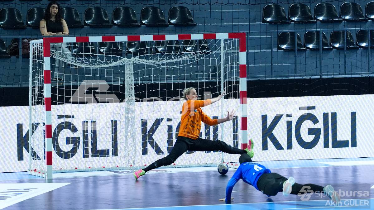BURSA BÜYÜKŞEHİR BELEDİYESİ - ODUNPAZARI SK HENTBOL MAÇI FOTOĞRAFLARI