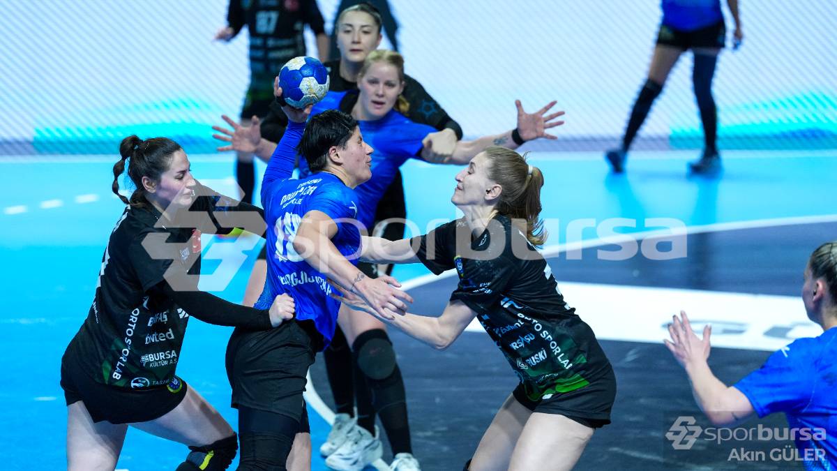 BURSA BÜYÜKŞEHİR BELEDİYESİ - ODUNPAZARI SK HENTBOL MAÇI FOTOĞRAFLARI