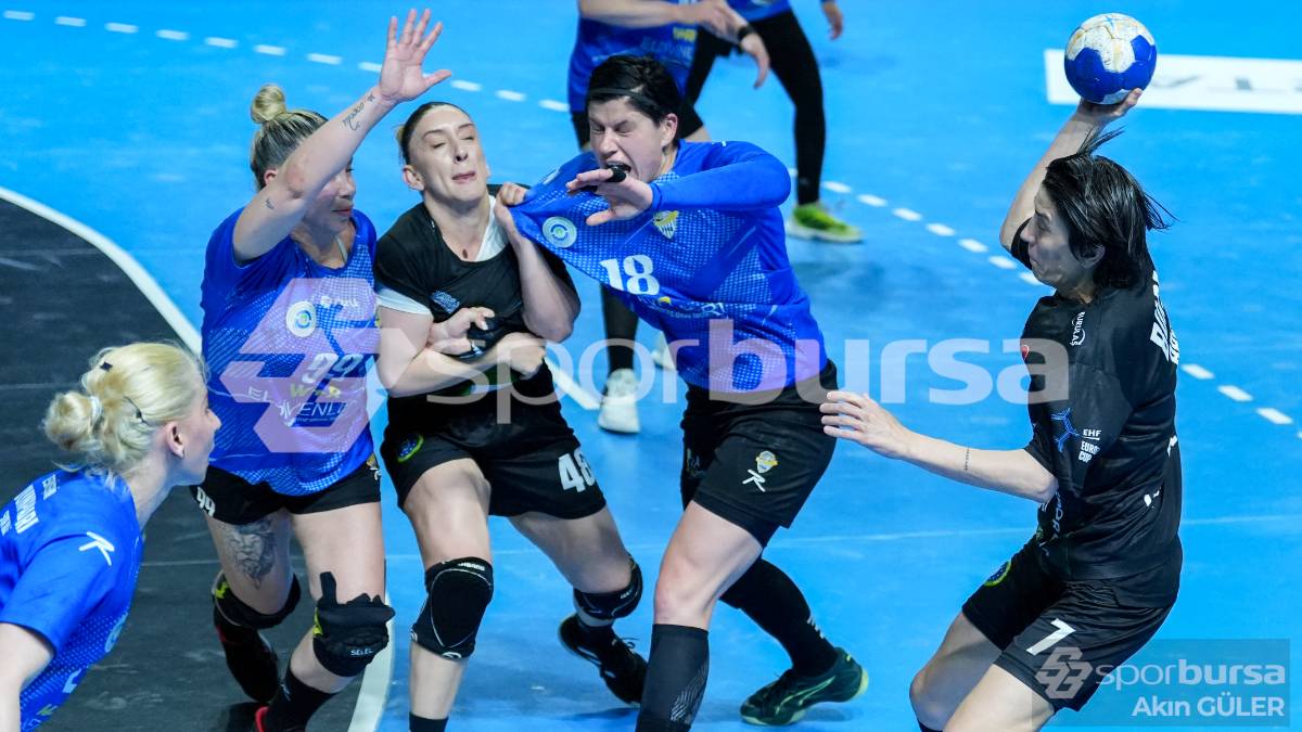 BURSA BÜYÜKŞEHİR BELEDİYESİ - ODUNPAZARI SK HENTBOL MAÇI FOTOĞRAFLARI