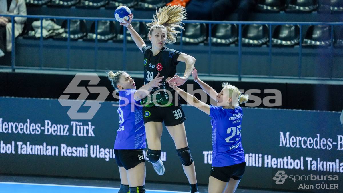 BURSA BÜYÜKŞEHİR BELEDİYESİ - ODUNPAZARI SK HENTBOL MAÇI FOTOĞRAFLARI