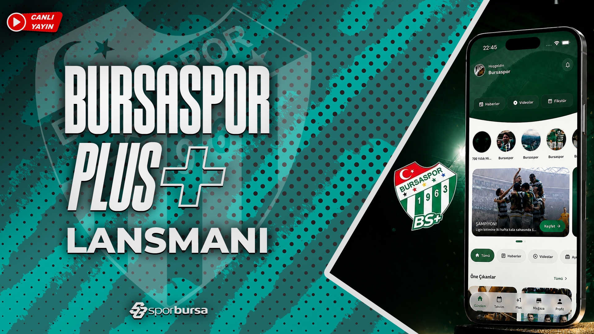 Bursaspor Plus +  Lansmanı