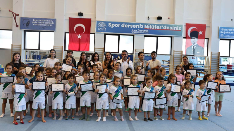 Nilüfer'de Yaz Spor Okulları ilk dönemi tamamlandı